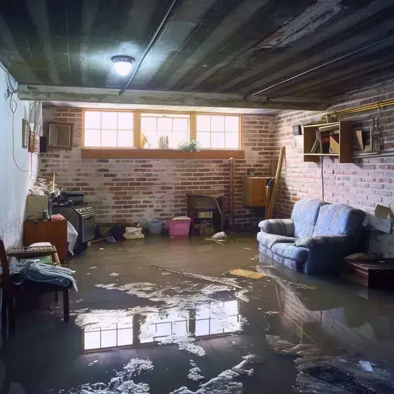 Flooded Basement Cleanup in Wild Peach Village, TX